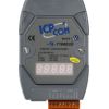 Palm-sized Programmable Modbus Gateway with 80188-40 CPU, Modbus Firmware, 7-Segment LED Display and 384 KB SRAM (Gray Cover)ICP DAS
